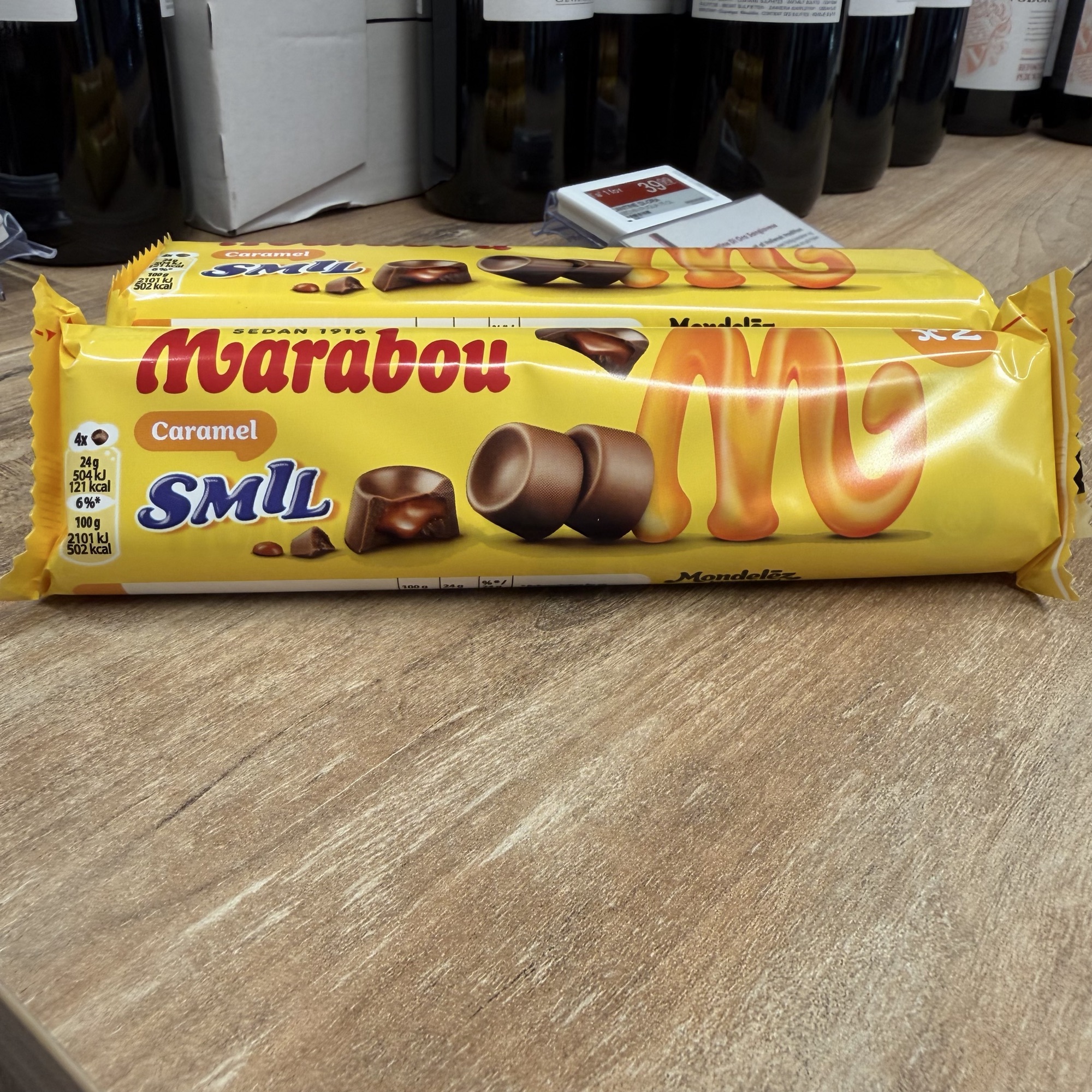 Marabou smil