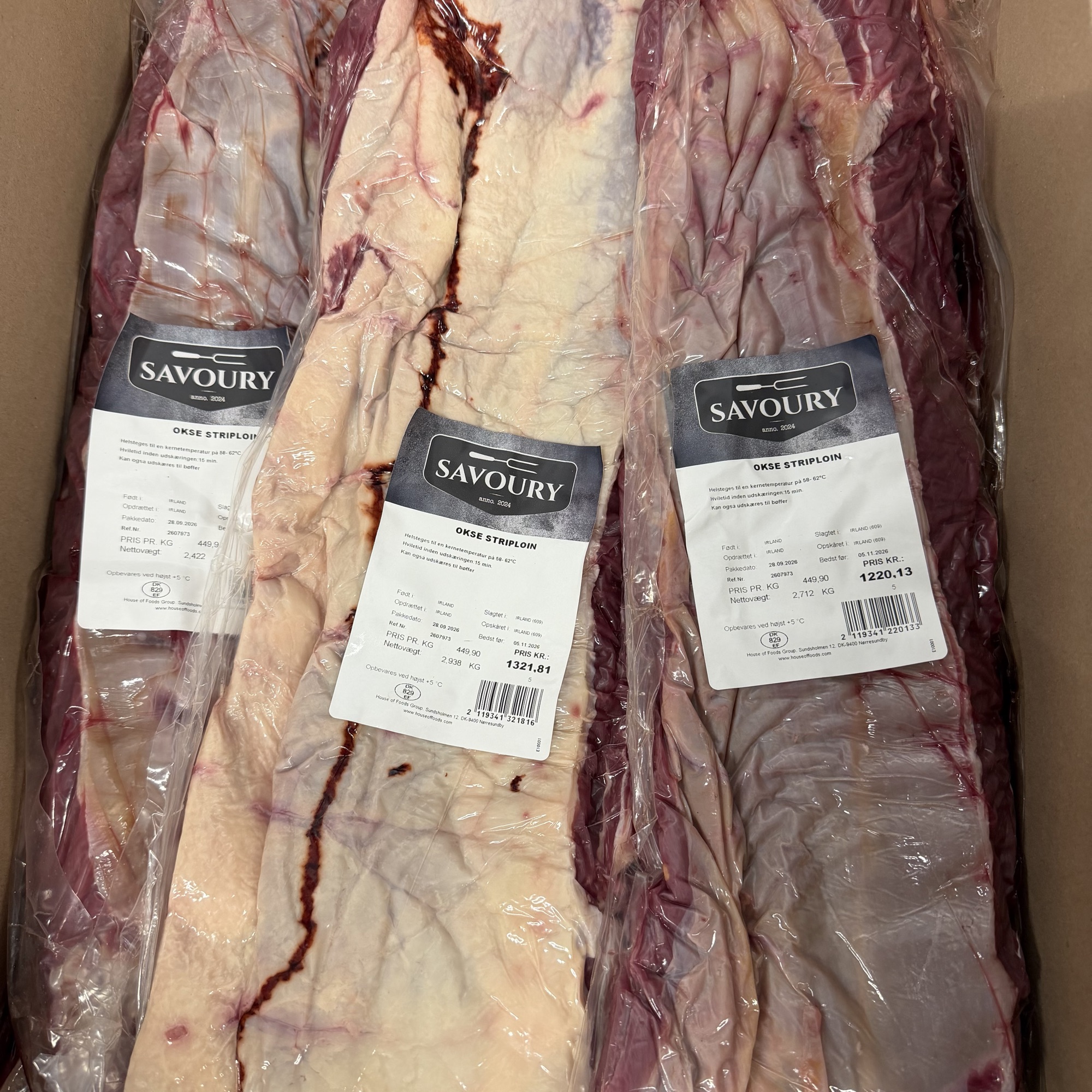 Okse striploin